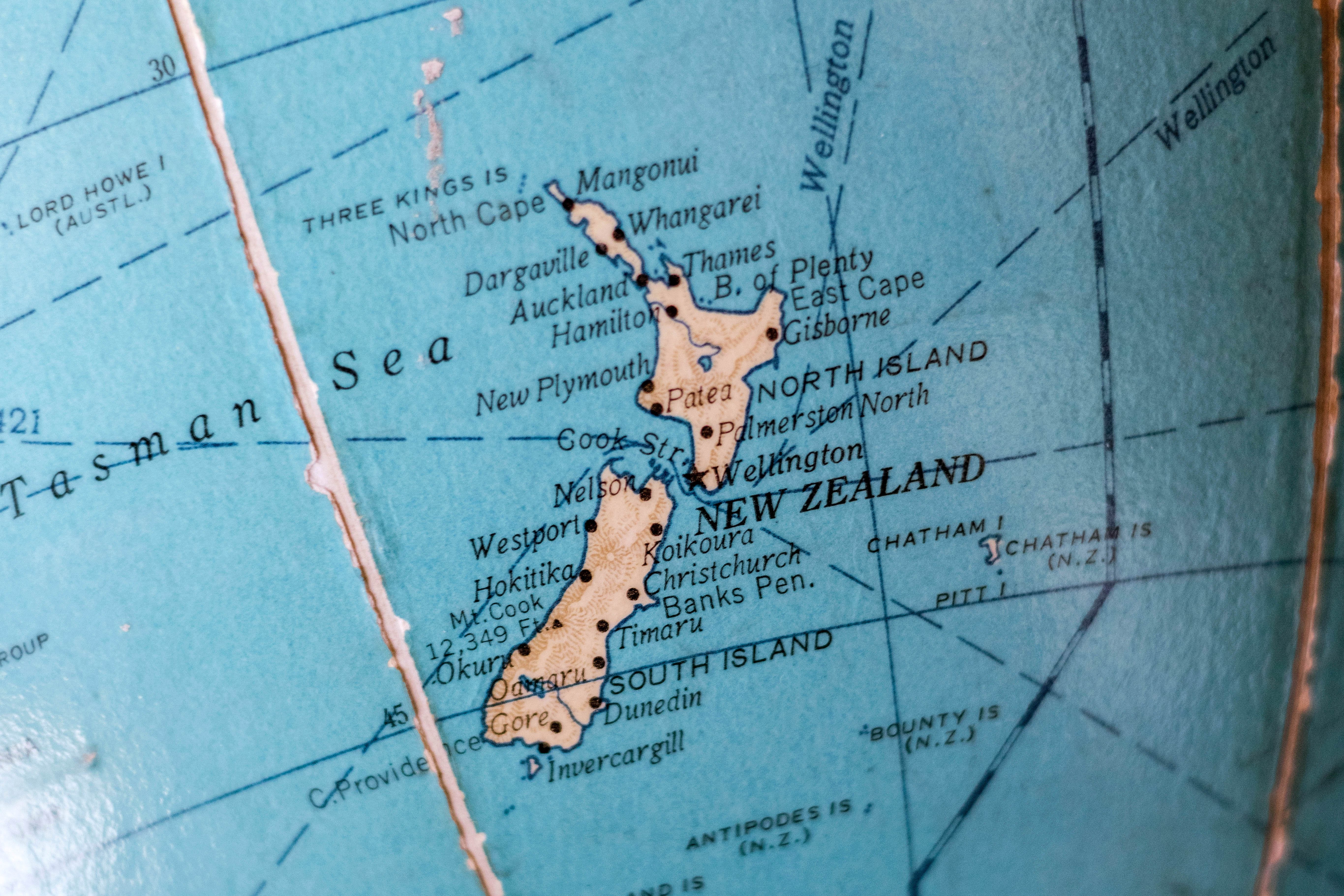 OSS Group_New Zealand Map